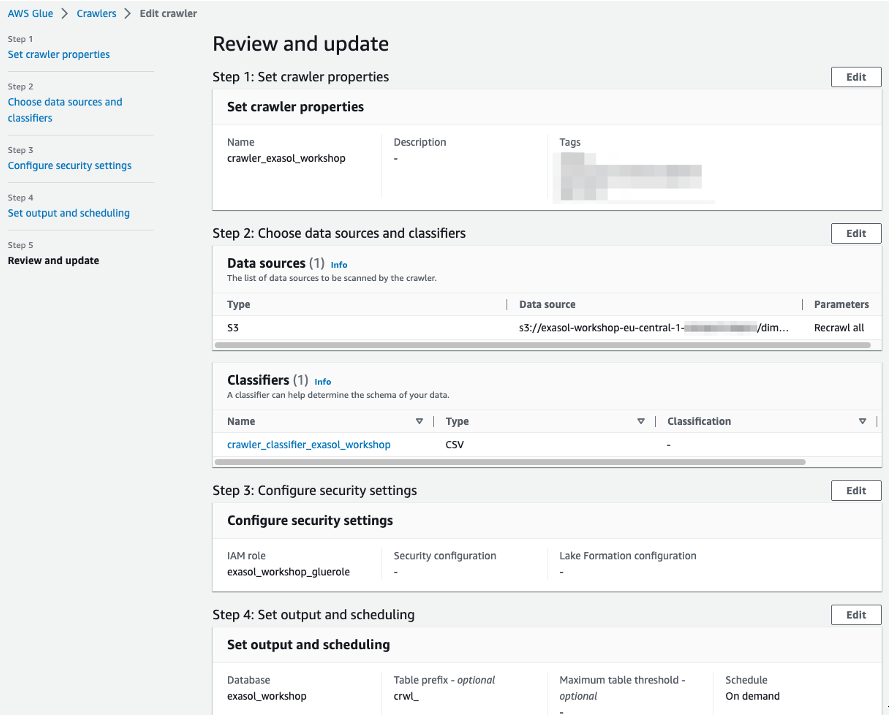 Crawler Review and update