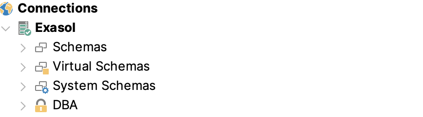 Error message while connectiongcto Exasol